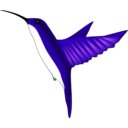 download Hummingbird clipart image with 135 hue color