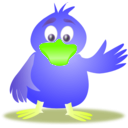 download Bird clipart image with 45 hue color