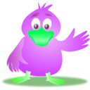 download Bird clipart image with 90 hue color