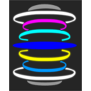 download Music clipart image with 180 hue color