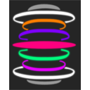 download Music clipart image with 270 hue color