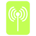 download Wifi Sign clipart image with 225 hue color