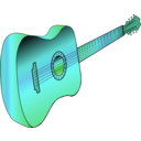 download Guitar Profile Philippe 01 clipart image with 135 hue color