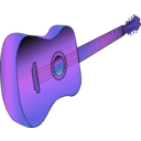 download Guitar Profile Philippe 01 clipart image with 225 hue color