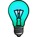 download Light Bulb clipart image with 135 hue color