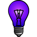 download Light Bulb clipart image with 225 hue color