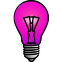 download Light Bulb clipart image with 270 hue color