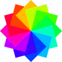 download 12 Square Dodecagram clipart image with 45 hue color