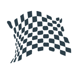 Chequered Flag Abstract Icon