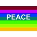 download Italian Peace Flag clipart image with 45 hue color