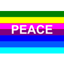 download Italian Peace Flag clipart image with 180 hue color