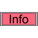 download Digital Display With Info Text clipart image with 270 hue color