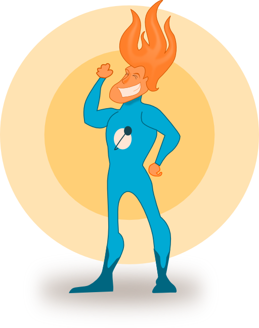 Super Hero Flame