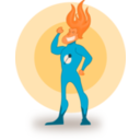 Super Hero Flame