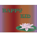 download Happy Eid clipart image with 45 hue color