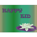 download Happy Eid clipart image with 180 hue color
