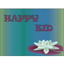 download Happy Eid clipart image with 225 hue color