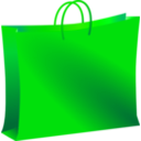 download Blue Bag clipart image with 270 hue color