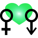 download Love Icon clipart image with 135 hue color