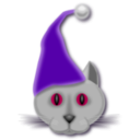 download Xmascat clipart image with 270 hue color