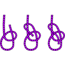 download Tying Knots clipart image with 225 hue color