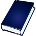 download Book Icon clipart image with 225 hue color