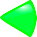 download 1leftarrow clipart image with 90 hue color