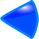 download 1leftarrow clipart image with 180 hue color