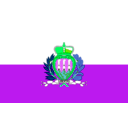 download Flag Of San Marino clipart image with 90 hue color