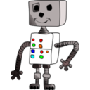 Childlike Robot White