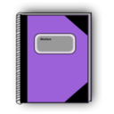 download Notebook clipart image with 225 hue color