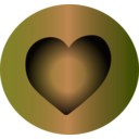 download Love Icon clipart image with 180 hue color