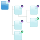 download Information Architecture Icons clipart image with 135 hue color