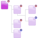 download Information Architecture Icons clipart image with 225 hue color