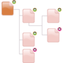 download Information Architecture Icons clipart image with 315 hue color