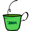 download Cup Of Tea clipart image with 90 hue color