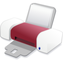 download Printer clipart image with 135 hue color