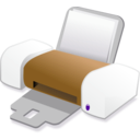 download Printer clipart image with 180 hue color