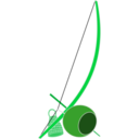 download Berimbau clipart image with 90 hue color