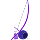 download Berimbau clipart image with 225 hue color