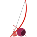 download Berimbau clipart image with 315 hue color