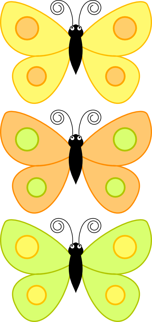 Cartoon Butterfly Dw3