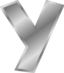 Effect Letters Alphabet Silver
