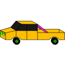 download Cartoon Car clipart image with 45 hue color