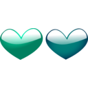 download Heart3 clipart image with 225 hue color