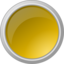 Glossy Yellow Button