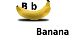 B For Banana