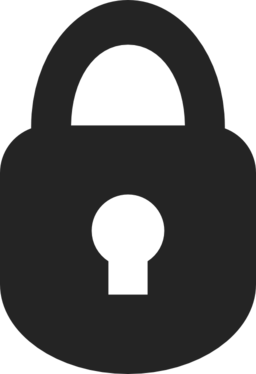 Padlock Icon Rounded