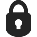 Padlock Icon Rounded