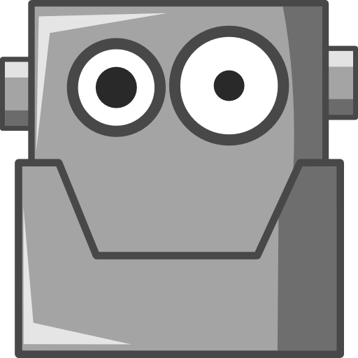 Cute Robot Head